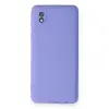 Samsung Galaxy A01 Core Kılıf First Silikon - Lila