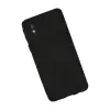 Samsung Galaxy A01 Core Kılıf Kelvin Kartvizitli Silikon - Siyah