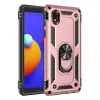 Samsung Galaxy A01 Core Kılıf Sofya Yüzüklü Silikon Kapak - Rose