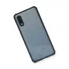 Samsung Galaxy A02 Kılıf Miami Şeffaf Silikon - Lacivert