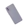 Samsung Galaxy A02 Kılıf Montreal Silikon Kapak - Mor