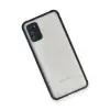 Samsung Galaxy A02s Kılıf Miami Şeffaf Silikon - Lacivert