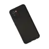Samsung Galaxy A03 Kılıf First Silikon - Siyah
