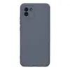 Samsung Galaxy A03 Kılıf Nano İçi Kadife Silikon - Gri