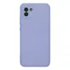 Samsung Galaxy A03 Kılıf Nano İçi Kadife Silikon - Lila