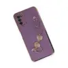 Samsung Galaxy A03s Kılıf Esila Silikon - Mor