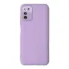 Samsung Galaxy A03s Kılıf Lansman Glass Kapak - Lila