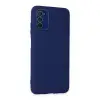 Samsung Galaxy A03s Kılıf Lansman Glass Kapak - Sky Blue