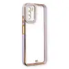 Samsung Galaxy A03s Kılıf Liva Lens Silikon - Lila