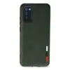 Samsung Galaxy A03s Kılıf Loop Deri Silikon - Yeşil