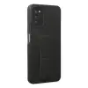 Samsung Galaxy A03s Kılıf Mega Standlı Silikon - Siyah