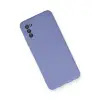 Samsung Galaxy A03s Kılıf Nano İçi Kadife Silikon - Lila