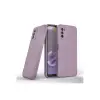 Samsung Galaxy A03s Kılıf Optimum Silikon - Mor