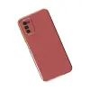 Samsung Galaxy A03s Kılıf Volet Silikon - Kırmızı