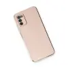 Samsung Galaxy A03s Kılıf Volet Silikon - Pembe