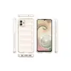 Samsung Galaxy A04 Kılıf Optimum Silikon - Krem