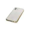 Samsung Galaxy A04 Kılıf Razer Lensli Silikon - Gold