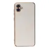 Samsung Galaxy A04 Kılıf Volet Silikon - Beyaz