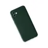 Samsung Galaxy A04e Kılıf First Silikon - Koyu Yeşil