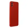 Samsung Galaxy A05 Kılıf First Silikon - Kırmızı