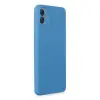 Samsung Galaxy A05 Kılıf First Silikon - Mavi