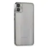 Samsung Galaxy A05 Kılıf Razer Lensli Silikon - Gümüş