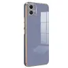 Samsung Galaxy A05 Kılıf Volet Silikon - Mavi
