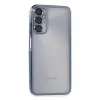 Samsung Galaxy A05s Kılıf Razer Lensli Silikon - Açık Mavi