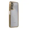 Samsung Galaxy A05s Kılıf Razer Lensli Silikon - Gold