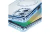 Samsung Galaxy A06 Joke Simli Magneticsafe Kılıf - Mavi