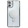 Samsung Galaxy A06 Joke Simli Magneticsafe Kılıf - Siyah