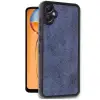 Samsung Galaxy A06 Kılıf Aras Deri Kapak - Lacivert