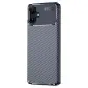 Samsung Galaxy A06 Kılıf Auto Focus Karbon Kapak - Lacivert