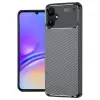 Samsung Galaxy A06 Kılıf Auto Focus Karbon Kapak - Siyah