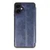 Samsung Galaxy A06 Kılıf Flip Cover - Lacivert