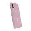Samsung Galaxy A07 4g Regal Magsafe Standlı Kapak - Açık Pembe