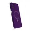Samsung Galaxy A07 4g Regal Magsafe Standlı Kapak - Derin Mor