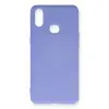 Samsung Galaxy A10s Kılıf Nano İçi Kadife Silikon - Lila