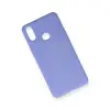 Samsung Galaxy A10s Kılıf Nano İçi Kadife Silikon - Lila