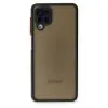 Samsung Galaxy A12 Kılıf Montreal Silikon Kapak - Siyah