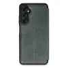 Samsung Galaxy A15 4g Kılıf Flip Cover - Koyu Yeşil