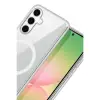 Samsung Galaxy A17 5g Combo Sert Şeffaf Magsafe Kapak - Şeffaf