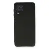 Samsung Galaxy A22 Kılıf First Silikon - Siyah