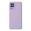 Samsung Galaxy A22 Kılıf Lansman Glass Kapak - Lila