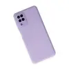 Samsung Galaxy A22 Kılıf Lansman Glass Kapak - Lila