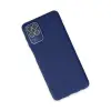 Samsung Galaxy A22 Kılıf Lansman Glass Kapak - Sky Blue