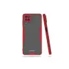 Samsung Galaxy A22 Kılıf Platin Silikon - Kırmızı