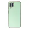 Samsung Galaxy A22 Kılıf Volet Silikon - Açık Yeşil