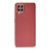 Samsung Galaxy A22 Kılıf Volet Silikon - Kırmızı