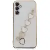 Samsung Galaxy A24 4g Kılıf Esila Silikon - Beyaz
